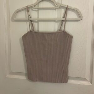 aritzia ribbed tank top